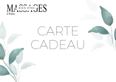 Carte-cadeau pour massage